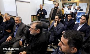 نشست جمعی از نمایندگان مجلس با رئیس سازمان پیشگیری و مدیریت بحران تهران 44