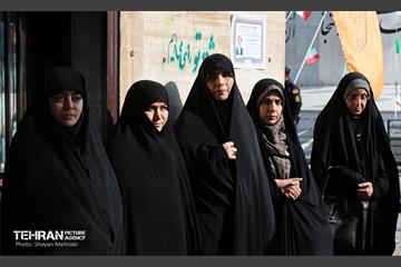 مراسم تشییع مرحوم محمدهادی چمران برادر مهدی چمران 19