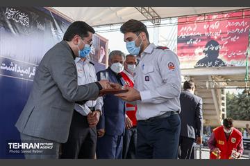 آیین گرامیداشت روز آتش نشان با حضور شهردار تهران 75