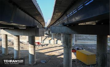 بازگشایی پل تقاطع غیرهمسطح بزرگراه شهید همدانی با رودخانه وردآورد 29