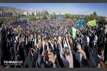 اجتماع بزرگ نوجوانان غرب تهران در پویش سلام فرمانده 22