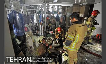 آتش سوزی در ساختمان پلاسکو -2 5