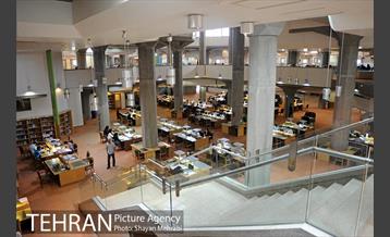 کتابخانه ملی در فصل امتحانات 11