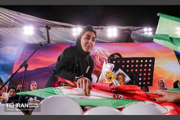 مراسم استقبال از تیم ملی فوتبال زنان ایران 21