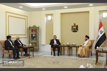 دیدار علیرضا زاکانی با سید عمار حکیم