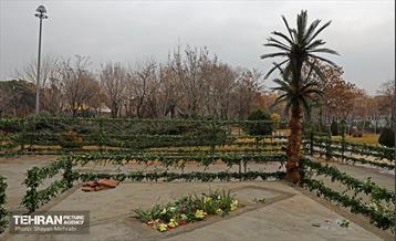 مراسم تشییع و تدفین شهید گمنام در بوستان ولایت 40