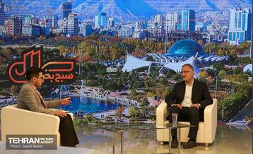 حضور شهردار تهران در برنامه تلویزیونی «سلام صبح بخیر» 16