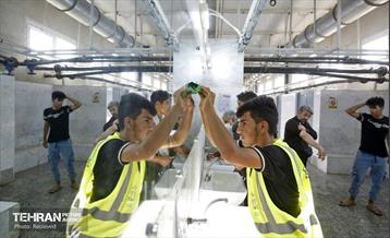 خدمات شهرداری تهران در مرز مهران 14