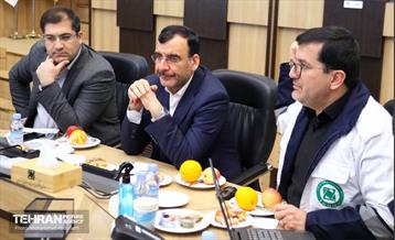 حضور مدیرکل سرمایه انسانی شهرداری تهران در ستاد مدیریت بحران شهرداری تهران 15