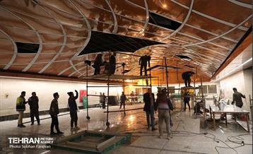 توسعه متروی تهران؛ ایستگاه تقاطعی تربیت مدرس 9