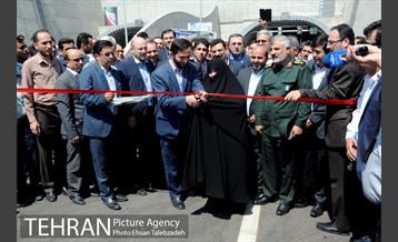 آیین بهره برداری از پروژه های امتداد بزرگراه شهید حکیم و تونل شهدای غزه 2