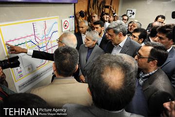 آیین بهره برداری از بخش شرقی خط 7 مترو تهران 6