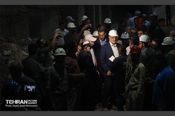 بازدید زاکانی از ایستگاه‌های جنوبی خط ۶ مترو 25
