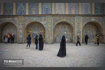 استقبال مسافران نوروزی از مجموعه جهانی کاخ گلستان  22