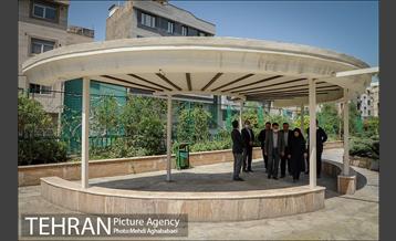 بازدید مهندس شاپور رستمی معاون هماهنگی و امور مناطق شهرداری تهران از پروژه های منطقه ۸ 10