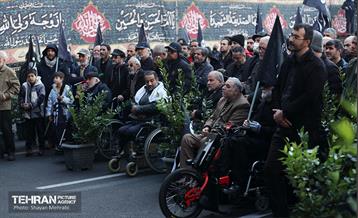 عزاداری شهادت حضرت فاطمه(س) در میدان هفت تیر 26