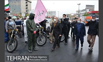 رزمایش مشترک سپاه و شهرداری تهران  17