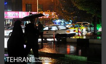 بارش شدید باران و تگرگ در تهران 13