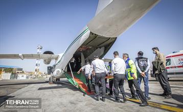 تمرین مشترک امداد هوایی تهران 1