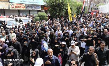 تشییع پیکر شهید اسماعیل هنیه در تهران - 2 8