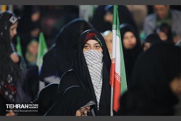 اجتماع مردمی در میدان ونک 22