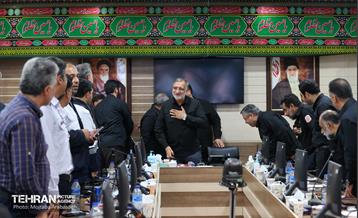 حضور شهردار تهران در مرکز مانیتورینگ منطقه ۲۰