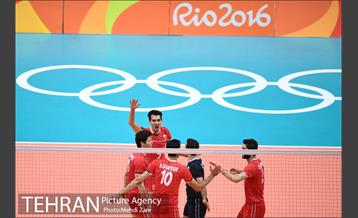 دیدار والیبال ایران و مصر در المپیک ریو 6