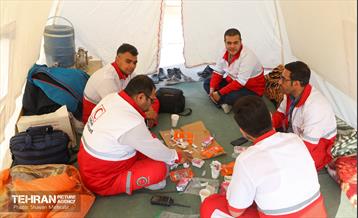 مانور تمرین اسکان اضطراری کلانشهر تهران 39