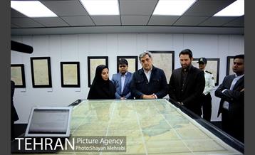 بازدید شهردار تهران از موزه نقشه تهران 5