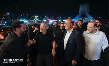 بازدید شهردار تهران از رویداد محرم شهر 12