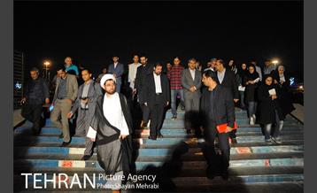 شبگردی اصحاب رسانه به میزبانی منطقه 9 18