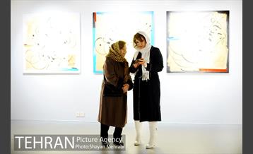 افتتاح ششمین نمایشگاه خط‌نگاره‌های ابراهیم حقیقی 36