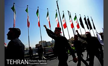 عزاداری عاشورا در میدان شهید طهرانی مقدم 8