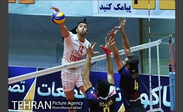 دیدار پیکان و شهرداری ارومیه در لیگ برتر والیبال 26