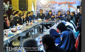 نشست خبری حادثه پلاسکو 13