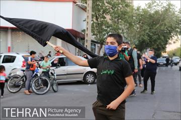برگزاری اعزای حسینی در بوستان قصر منطقه هفت 15