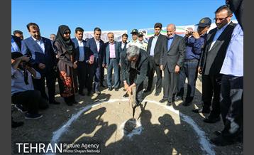 مراسم کلنگ زنی مجموعه چهارباغ با حضور شهردار تهران 3