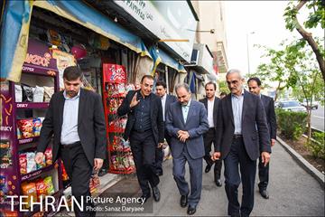 بازدید شهردار تهران از خطوط اتوبوسرانی  37