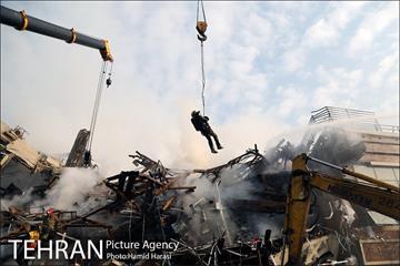 امداد رسانی در حادثه پلاسکو 22