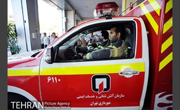 افتتاح ایستگاه 110 آتشنشانی با حضور شهردار تهران 16