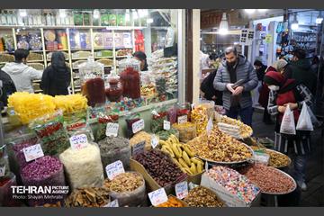 بازار تجریش در آستانه شب یلدا 2