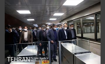 افتتاح همزمان ورودی های ۲ ایستگاه میدان صنعت و بزرگراه بسیج در خط ۷ مترو 13