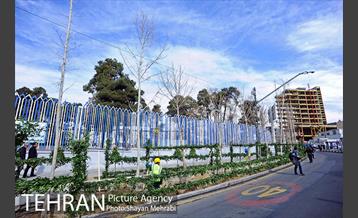 آیین کاشت 40 اصله درخت، به مناسبت چهلمین سالگرد انقلاب اسلامی باحضور شهردار تهران 40