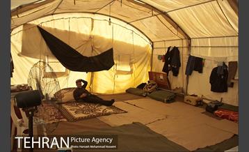 خدمات رسانی نیرو های خادم الحسین (ع) در کربلا 43