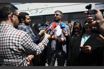 بازدید اصحاب رسانه از منطقه ۵ شرکت واحد اتوبوسرانی 7