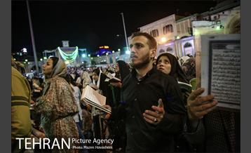 مراسم احیای شب بیست‌ویکم ماه مبارک رمضان در امامزاده صالح (ع) 15