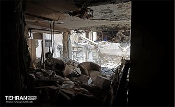 آثار حملات رژیم صهیونیستی در تهران 56