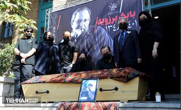 تشییع پیکر بابک برزویه 28