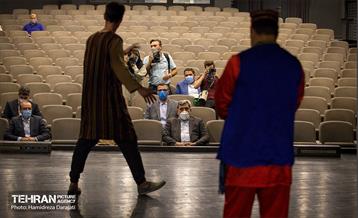 آئین افتتاح آمفی تئاتر روباز باغ کتاب تهران  1