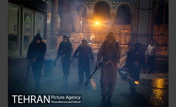 ضدعفونی بازارچه شهر ری و حرم عبدالعظیم حسنی (ع) 31